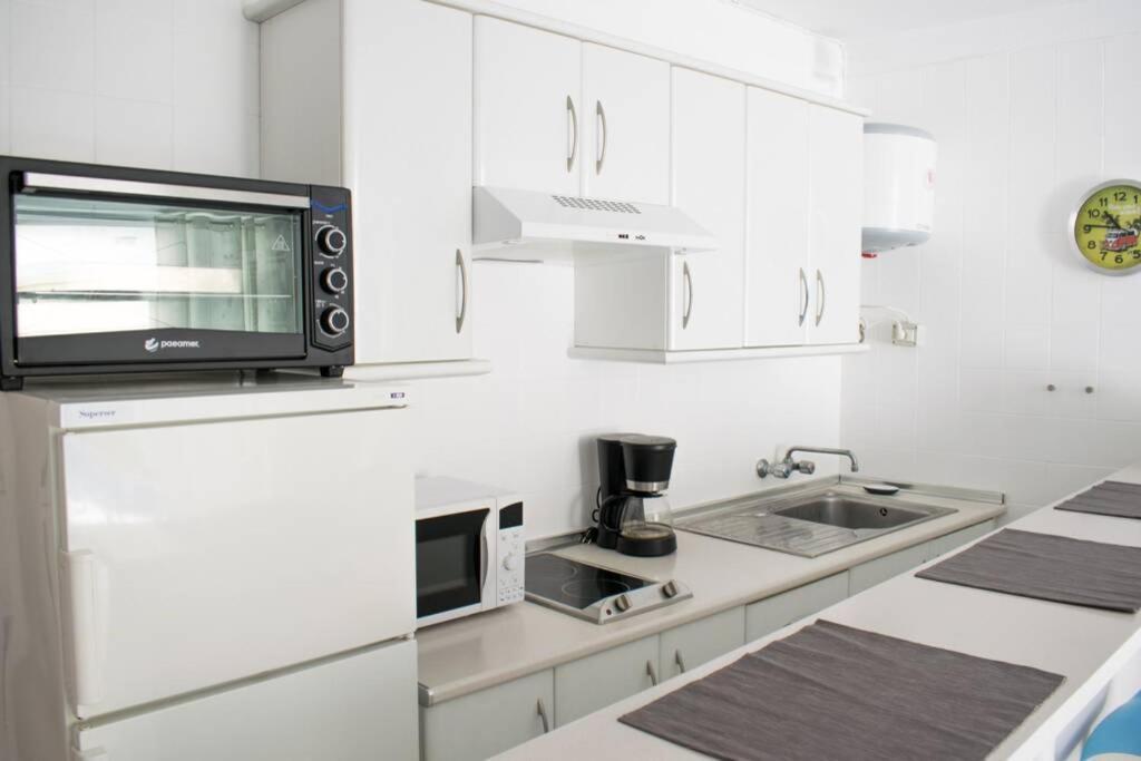 Guayero, Bel Appartement A 50M De La Mer ลอส กริสเตียนอส ภายนอก รูปภาพ